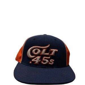 Colt 45s American Needle Orange and White Cap